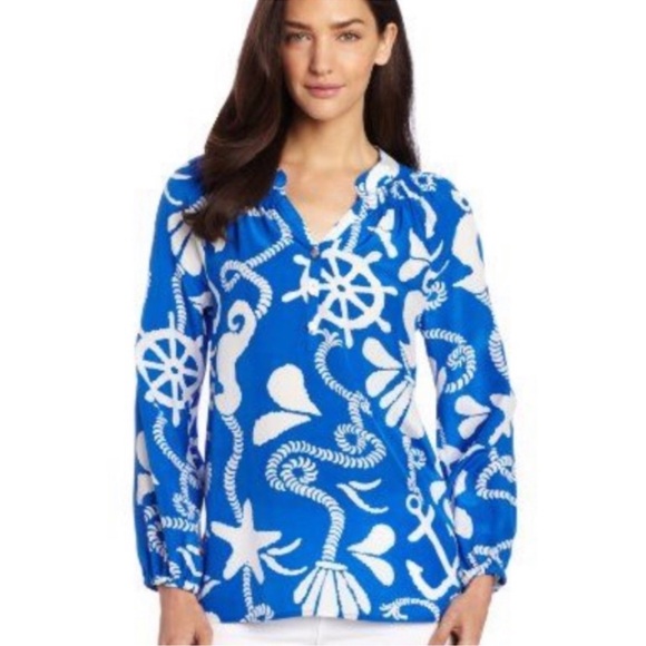 NWT Rare Lilly Pulitzer Elsa in dock hopper! 🐠 ⚓️🐚 - Picture 1 of 11